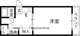 末広マンション【3階】の間取り