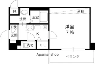 M‘PLAZA門真駅前【901号室】の間取り