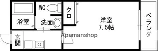 ETC大宮Ⅰ【Ⅰ506号室】の間取り