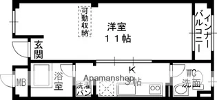 アプロ【2階】の間取り