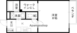 ハイツ和【2階】の間取り