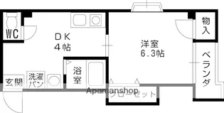 ラリンピア【202号室】の間取り