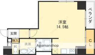 大阪府門真市幸福町【マンション】の間取り