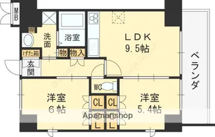 ESPERANZA【5階】の間取り