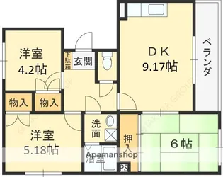 デイグランロイヤルメゾン【2階】の間取り