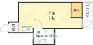 ハマンション伊加賀【401号室】の間取り