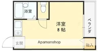 シャンテー甲斐田【304号室】の間取り