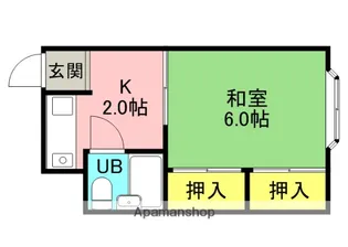 CLEAR HOSHIGAOKAⅡ【3階】の間取り