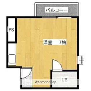 リバーサイドくずは【2階】の間取り