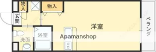 シャンテー御殿山2番館【5階】の間取り