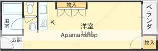 星田マンション【403号室】の間取り