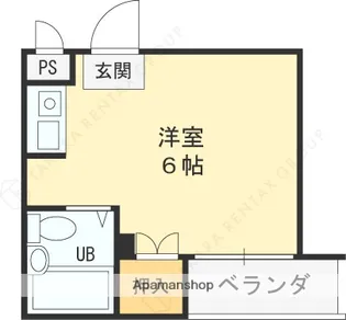 枚方パークアイランド125【302号室】の間取り