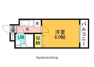 カパオプラザ【3階】の間取り