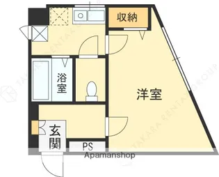 大阪府高槻市城北町2丁目【マンション】の間取り