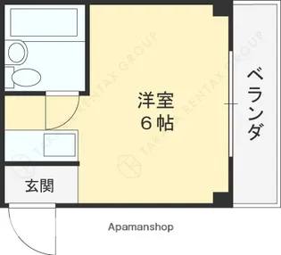 ハイツNICOLE【2階】の間取り