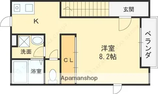 プラターネ【1階】の間取り