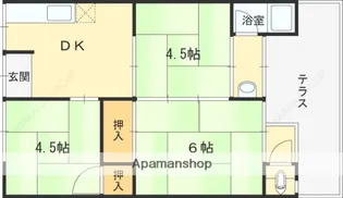 大阪府高槻市土橋町【アパート】の間取り