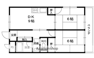 トモエマンション【1階】の間取り