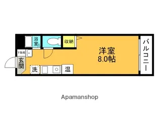 サンドールⅡ山口【3階】の間取り