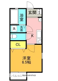 大阪府寝屋川市郡元町【アパート】の間取り