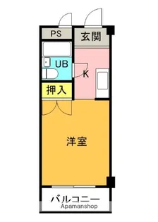 サンハイツ光善寺【2階】の間取り