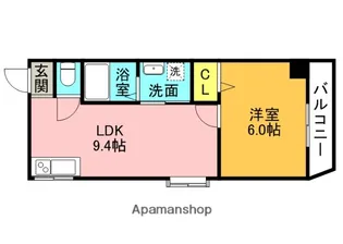 M’プラザ津田駅前参番館【3階】の間取り