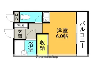 マルエスマンション川原町【302号室】の間取り