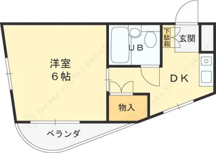 浜本ビル【4階】の間取り