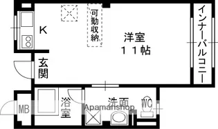 アプロ【1階】の間取り
