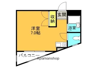 シャンテー津田【301号室】の間取り