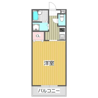 シエテ淡路【1階】の間取り