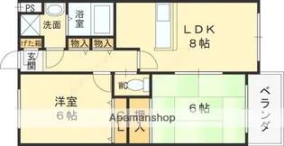 2DKの間取り画像