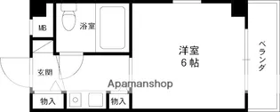 ダイケンビル光善寺【3階】の間取り