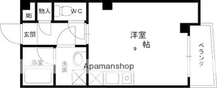 HILL TOP御殿山【2階】の間取り
