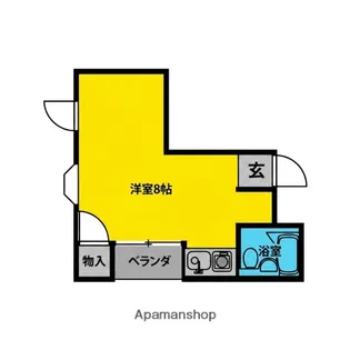マンショングリーン【3階】の間取り