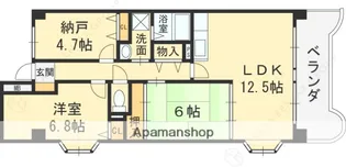 ミーテ・パラッツォ枚方公園【5階】の間取り