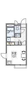 レオパレスアーバンアメニティー【204号室】の間取り