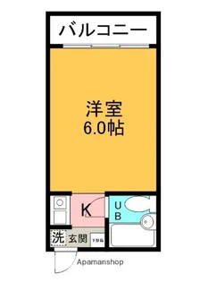 プレアール星田【316号室】の間取り