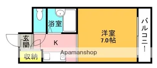 セリオ枚方【4階】の間取り