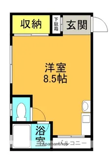 サザンクロス萱島南【302号室】の間取り