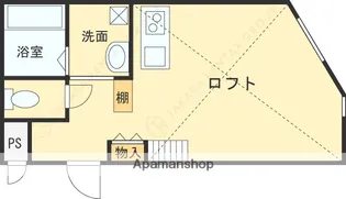 梅園町テラスハウス【3階】の間取り