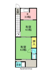 イオボヌール枚方【2階】の間取り