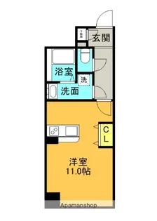 ミハマレジデンス枚方【503号室】の間取り