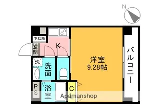 ラ・ソワ枚方新町【2階】の間取り