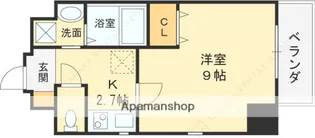 アライブ町楠葉【7階】の間取り