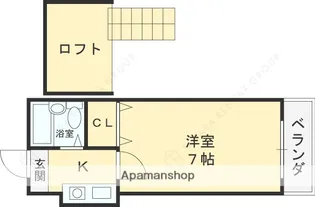 ショウロ御殿山【1階】の間取り