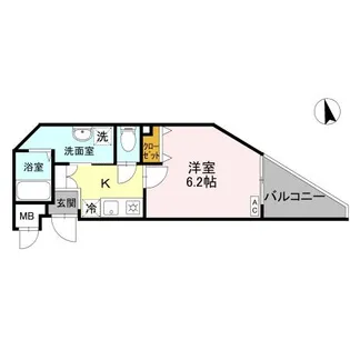アンリシールⅢ【3階】の間取り
