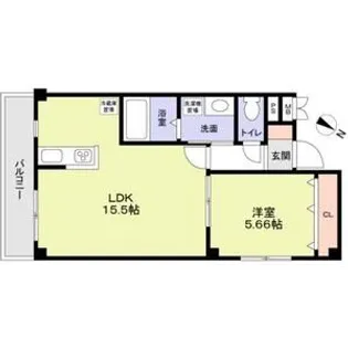 ENDLESSLY北中振【2階】の間取り