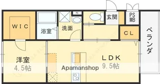 chou chou makinosaka【3階】の間取り