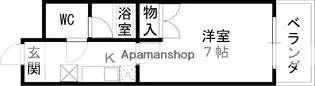 大阪府高槻市真上町1丁目【マンション】の間取り